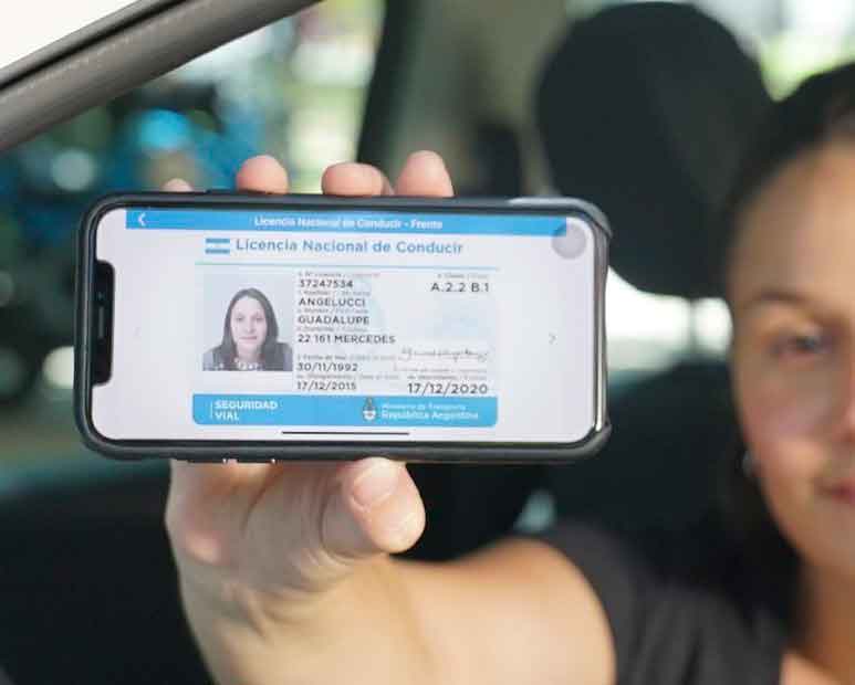 Licencia de conducir digital