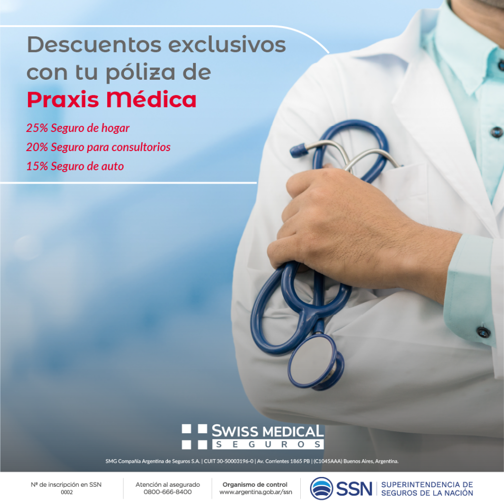 Seguro de Praxis Médica Swiss MEdical