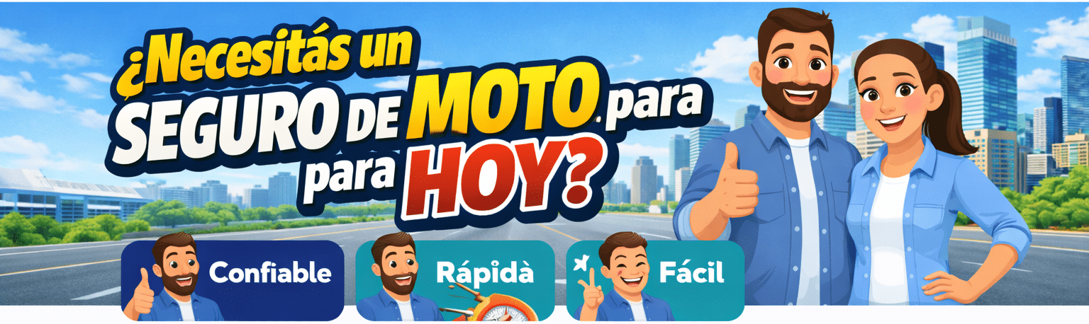 Seguro de moto por un día