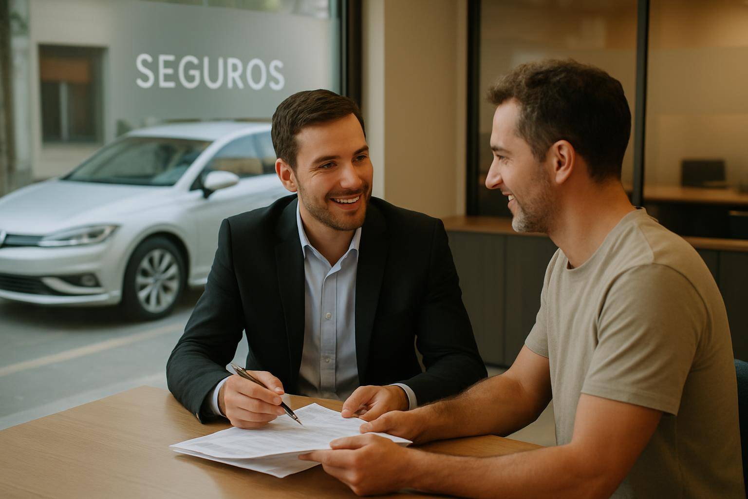 seguro de auto con cobertura de lunetas y parabrisas